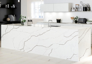 Calacatta White Quartz | Man Made Quartz Countertops | 8110