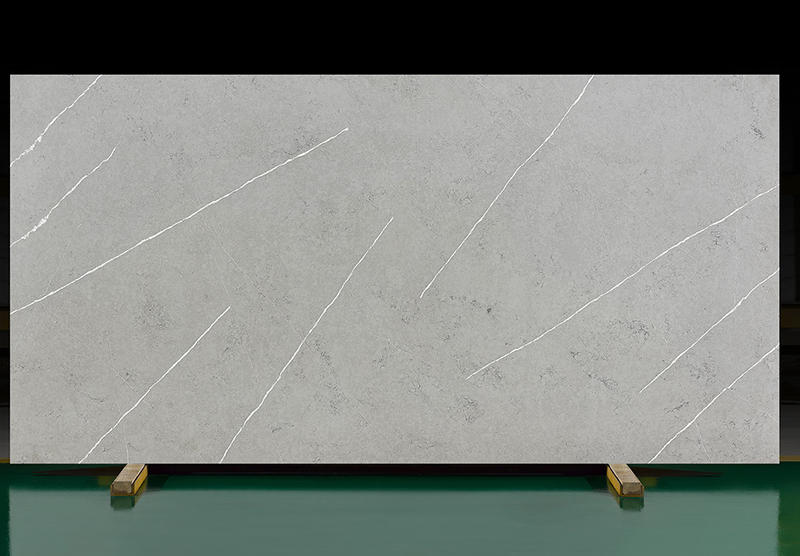 Grey Quartz Countertops | White Veins Quartz | VH3006