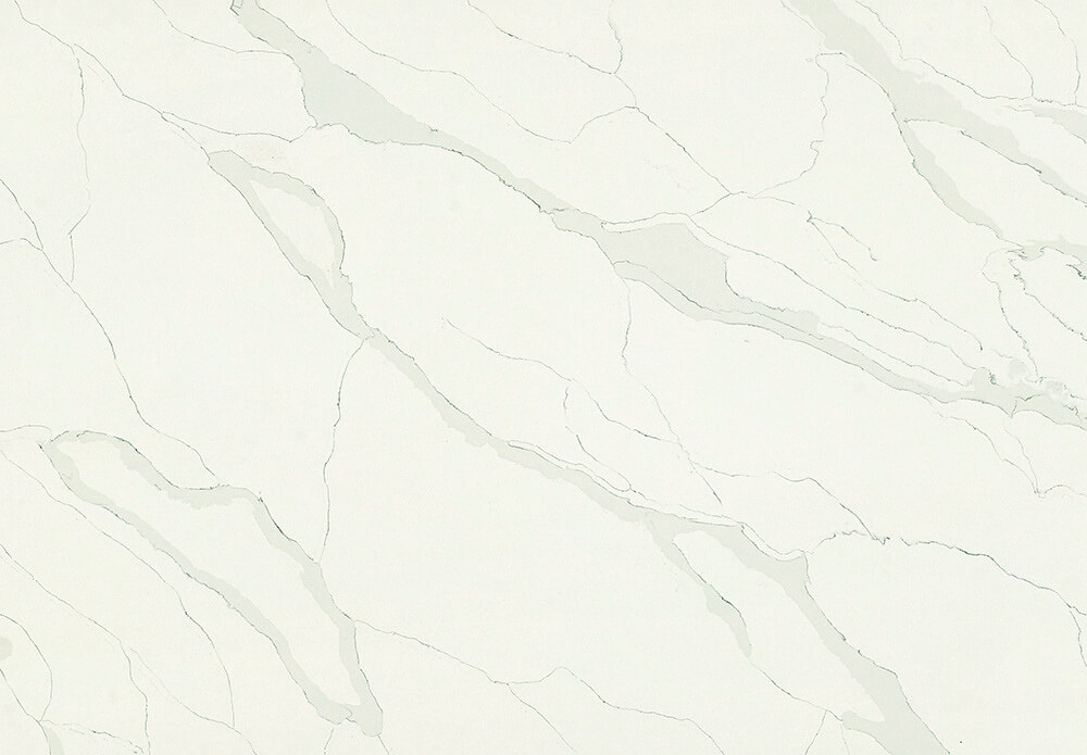 White Calacatta Quartz | Quartz Stone Countertop | 8008