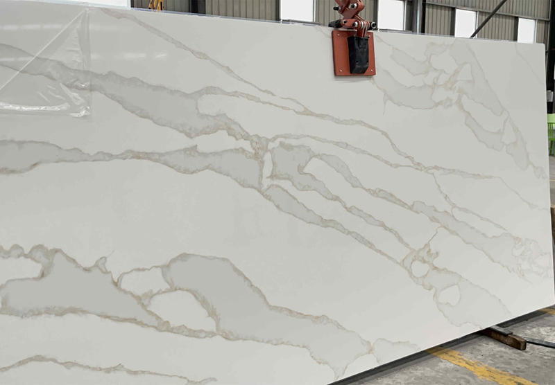 Calacatta Gold Veins Quartz | VH8010