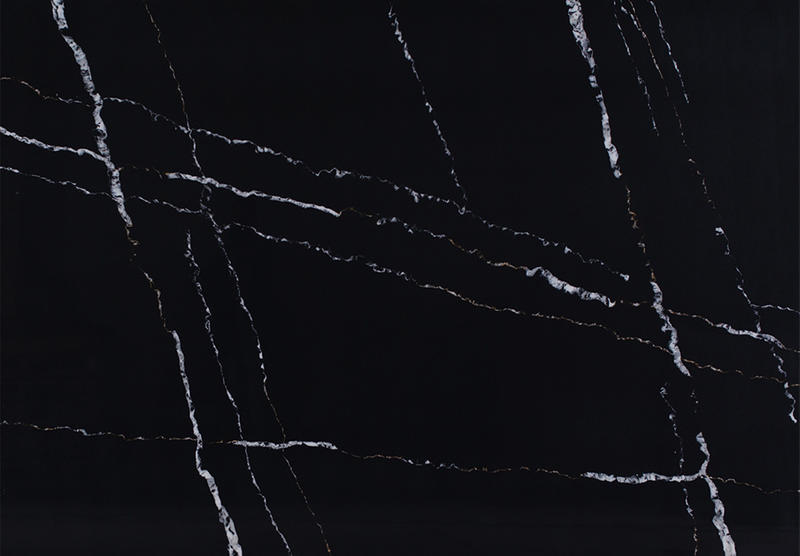 Calacatta Black Quartz Stone| Black Calacatta Stone | VV272A
