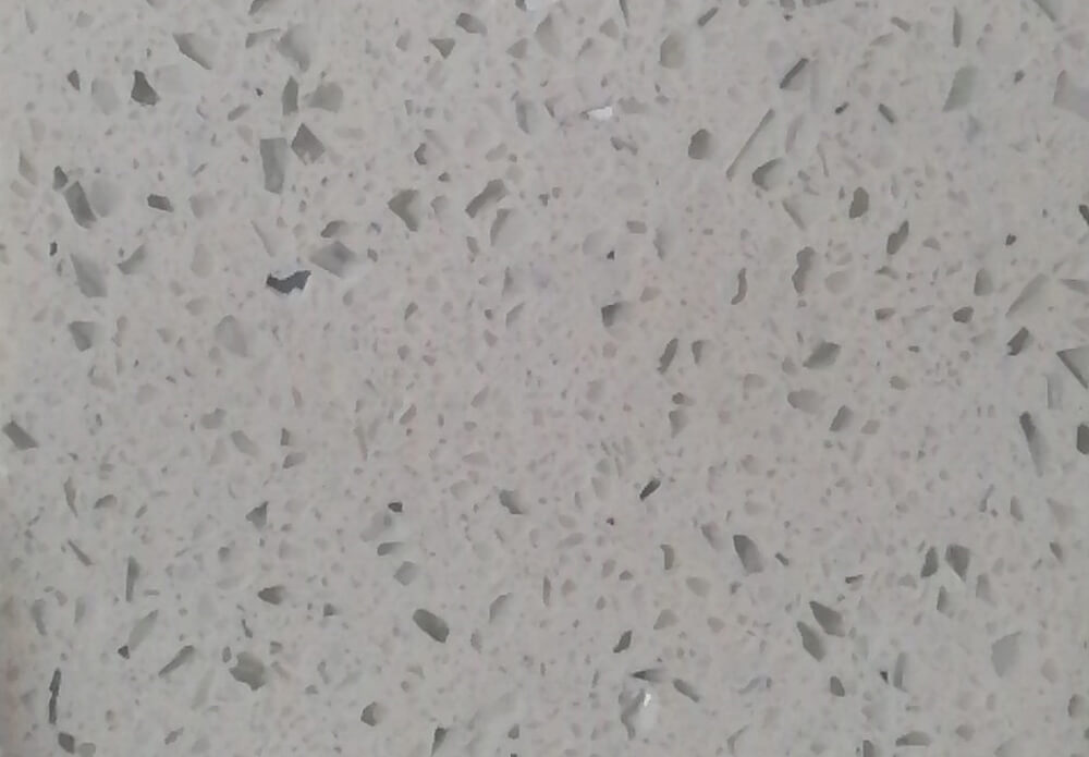 grey speckled quartz