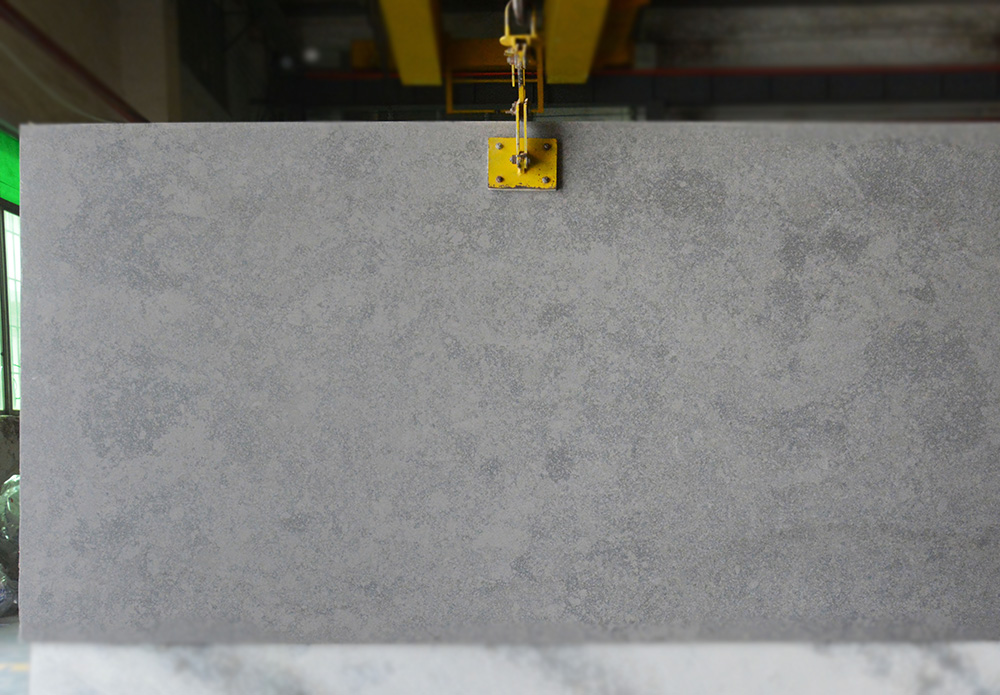 Quartz That Looks Like Concrete | Honed Quartz Countertops | 8026L
